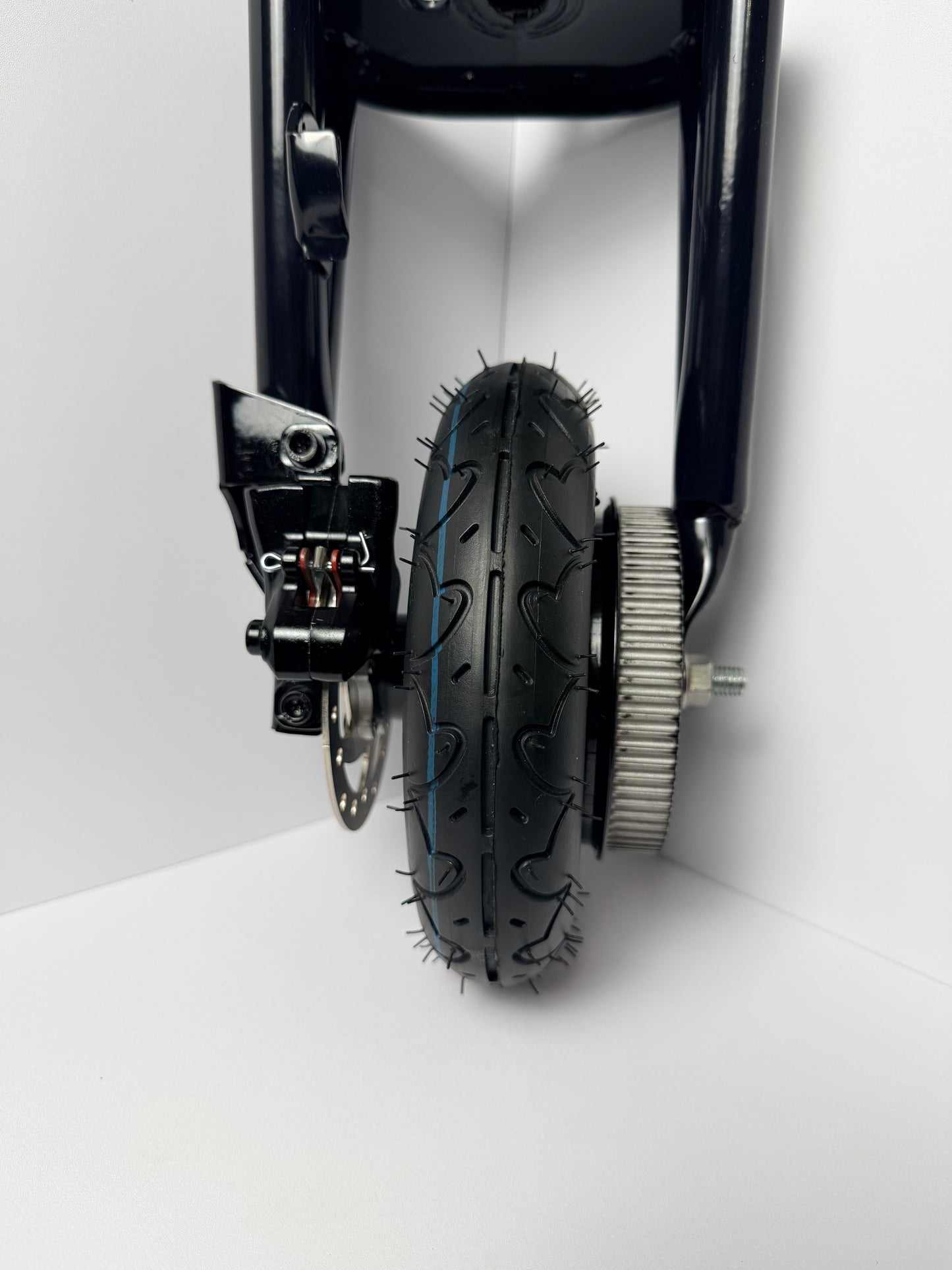 Stock fork hydro brake kit for belt drive