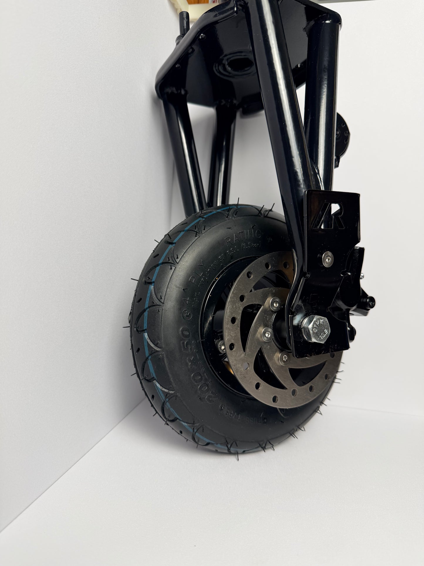 Stock fork hydro brake kit for belt drive