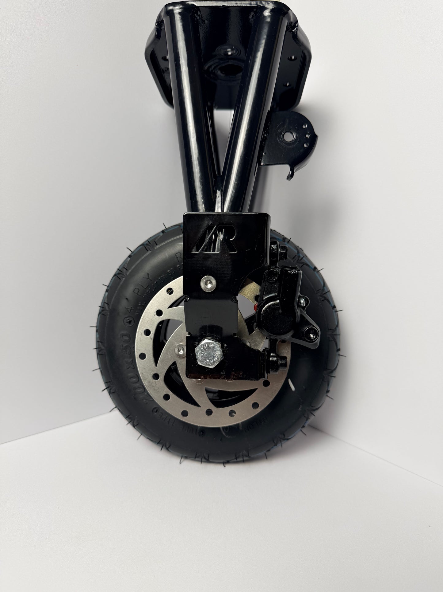 Stock fork hydro brake kit for belt drive